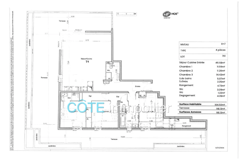 Vente appartement Juan-les-Pins  