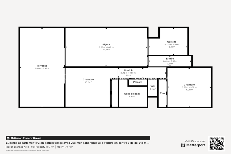 Vente appartement de prestige Sainte-Maxime  