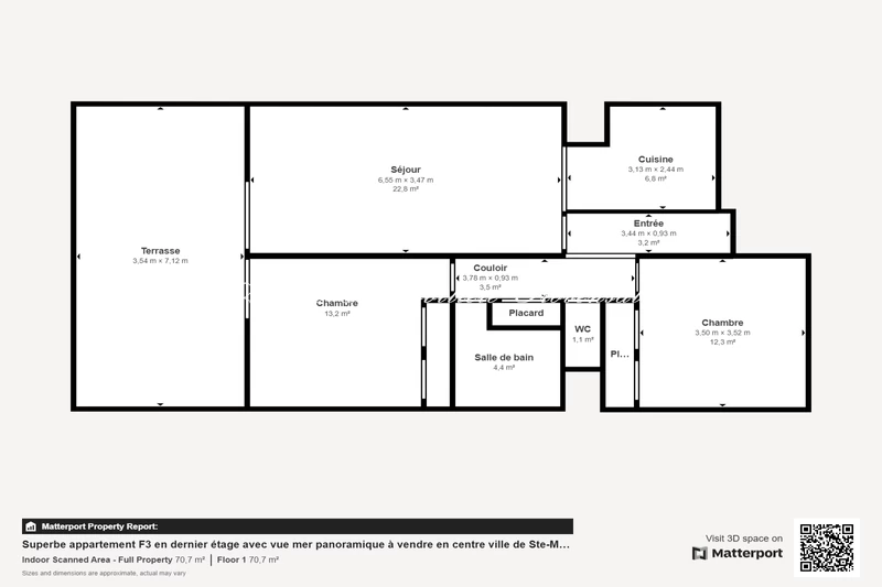 Vente appartement de prestige Sainte-Maxime  