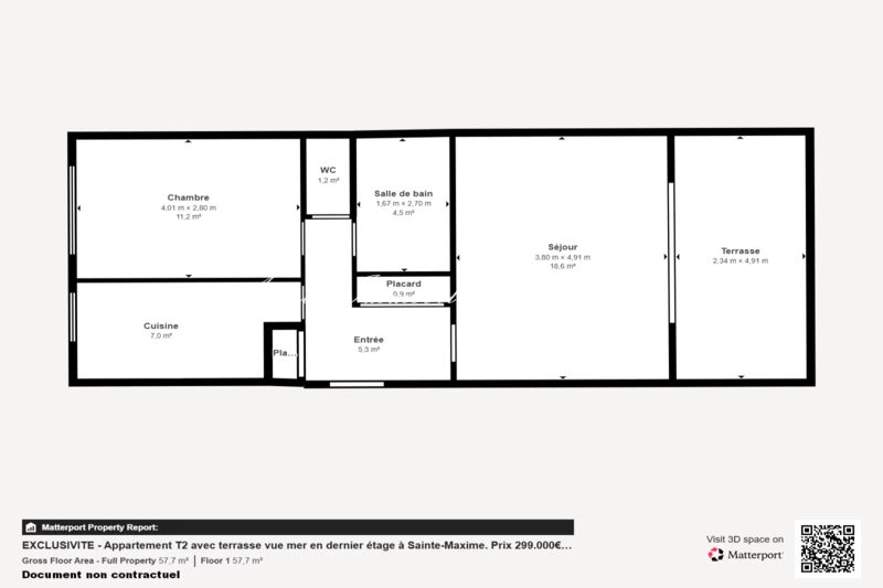 Vente appartement Sainte-Maxime  