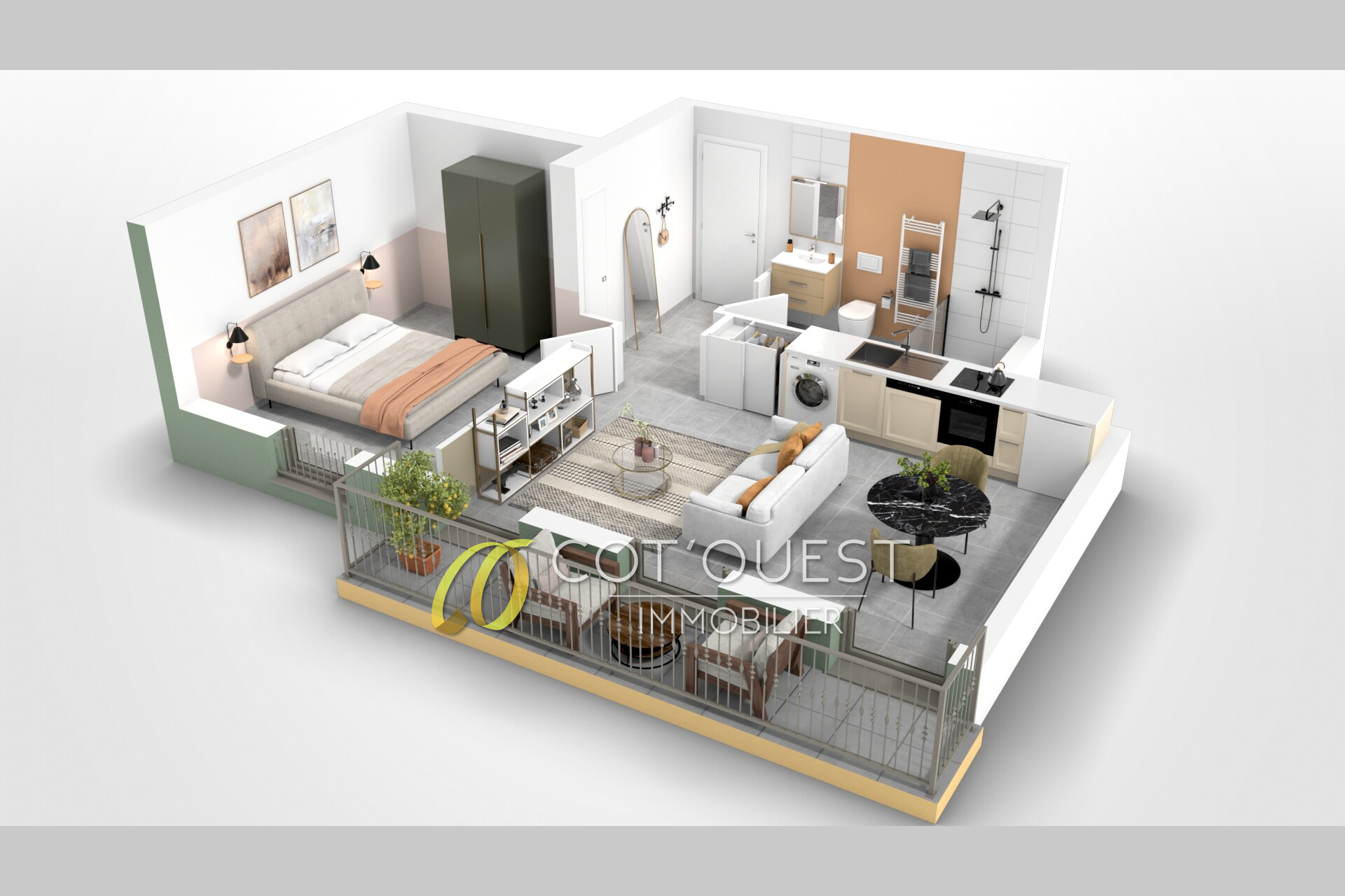 Vente Appartement 2m² à Menton (06500) - Cot'Ouest Immobilier