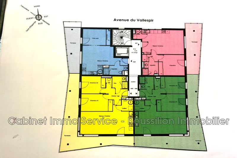 Vente appartement Céret  