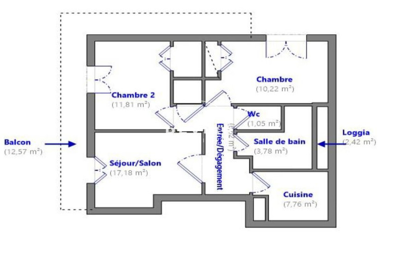 Vente appartement Montpellier  
