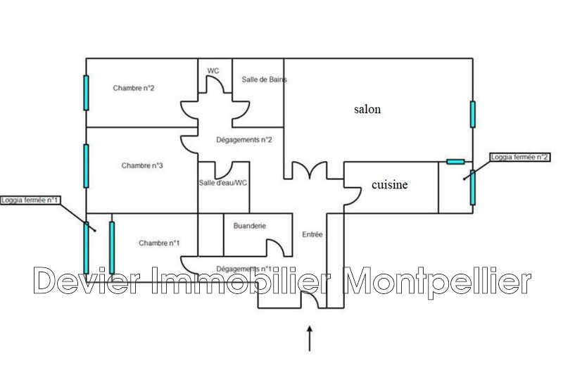 Vente appartement Montpellier  