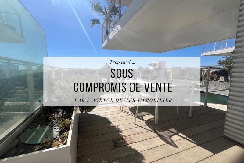 Appartement Montpellier Richter,   achat appartement  2 pièces   44&nbsp;m&sup2;