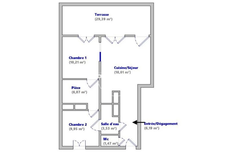 Vente appartement Palavas-les-Flots  