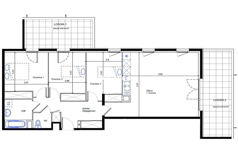 Vente appartement Montpellier  