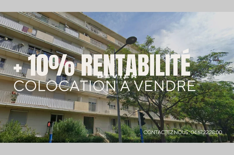 Appartement Montpellier Près d’arènes,   achat appartement  4 pièces   66&nbsp;m&sup2;
