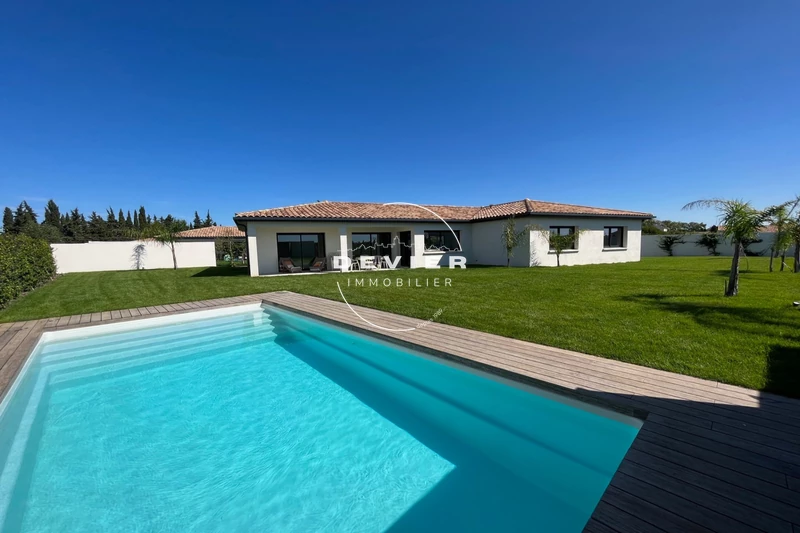 vente Maison villa contemporaine Mudaison Vendargues Villa contemporaine Mudaison Vendargues, achat villa contemporaine 3 chambres 138 m²