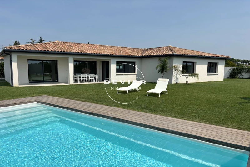 vente Maison villa contemporaine Mudaison Vendargues Villa contemporaine Mudaison Vendargues, achat villa contemporaine 3 chambres 138 m²