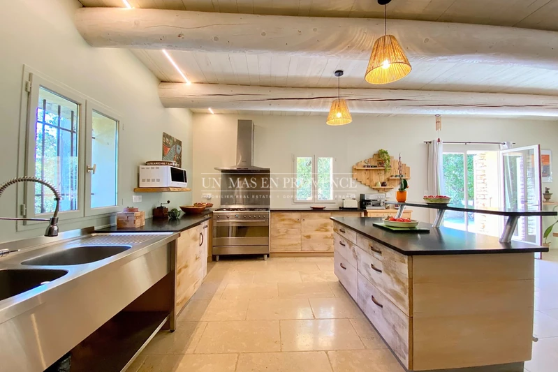 Location saisonnière maison en pierre Gordes  