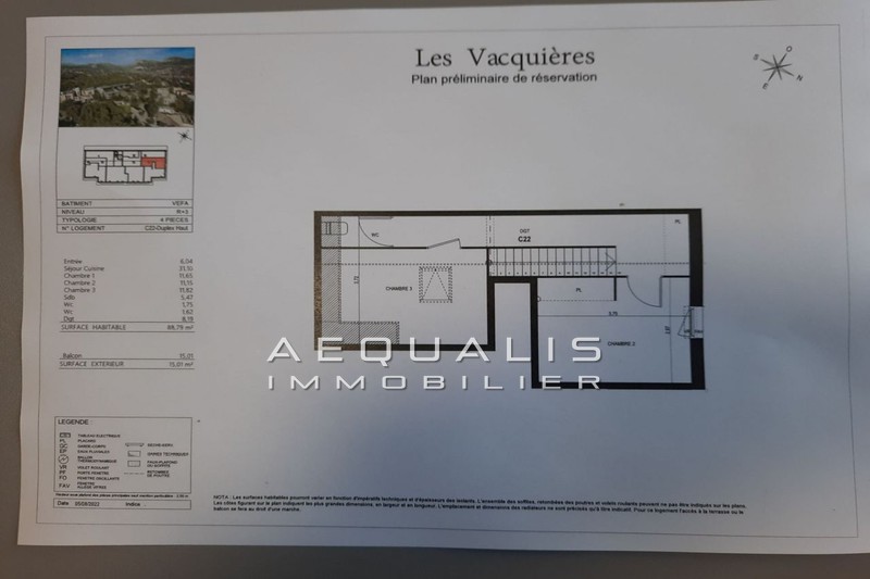 Photo n°3 - Vente appartement Saint-Laurent-du-Var 06700 - 303 000 €
