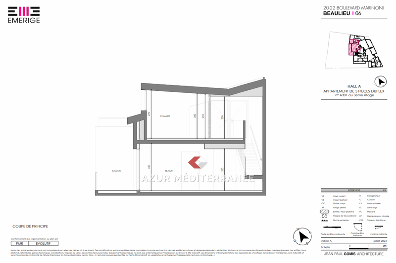 Vente duplex Beaulieu-sur-Mer  