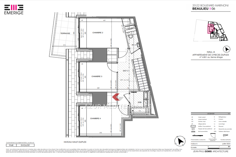 Vente duplex Beaulieu-sur-Mer  