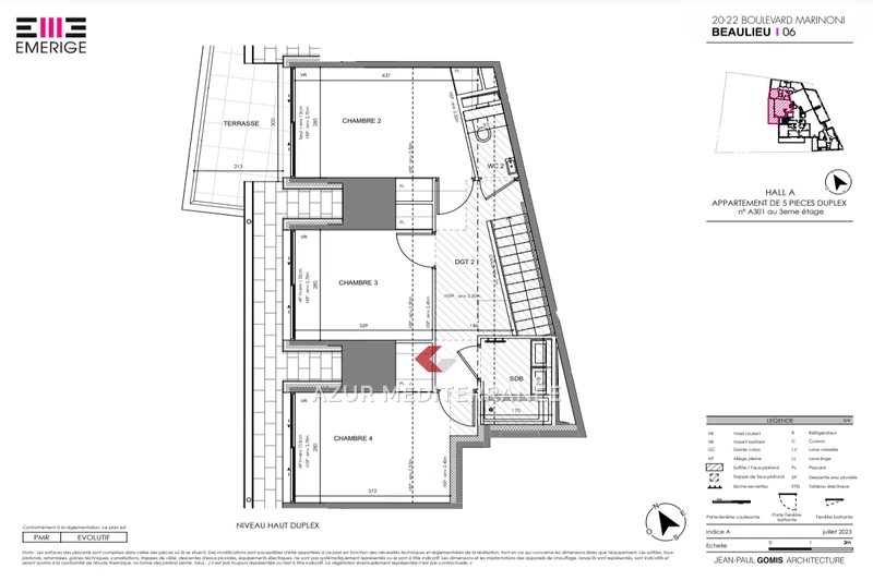 Vente duplex Beaulieu-sur-Mer  