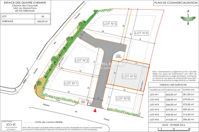 Photo Terrain Grimaud Golfe de st tropez, achat terrain 432 m²