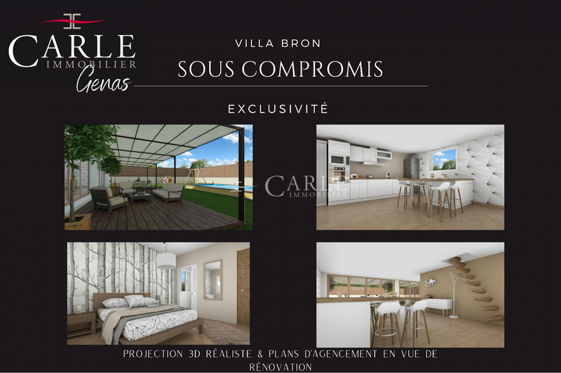 Vente maison Bron Vente maison Bron House Bron Centre-ville, to buy house 3 bedroom 83 m²