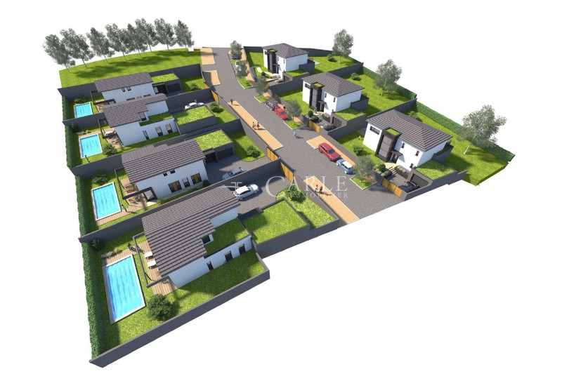 Photo Terrain Pusignan Centre-ville, achat terrain 516 m²