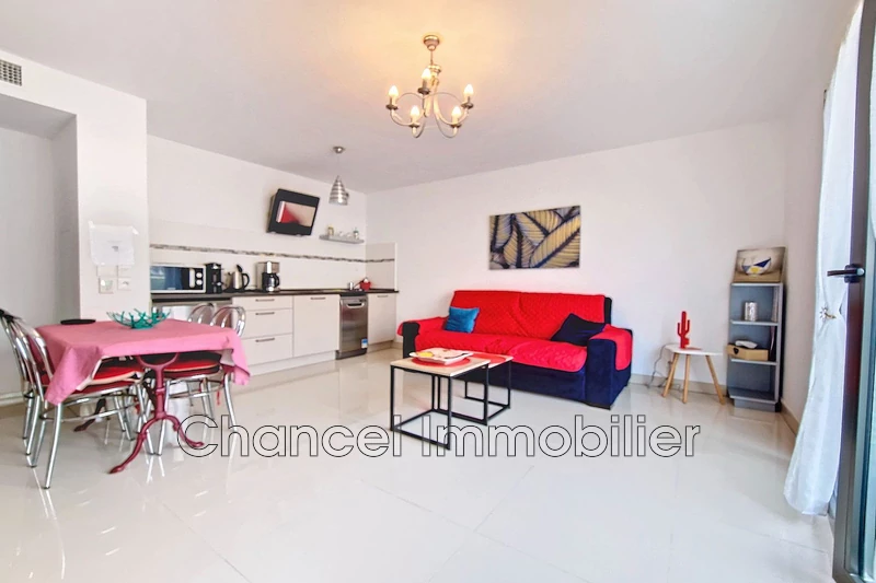 appartement  studio  Juan-les-Pins Front de mer  31 m² -   