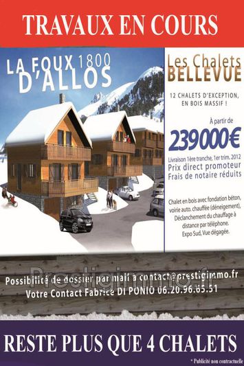 Photo Chalet Allos Labrau, New chalet 4 bedroom 110 m²