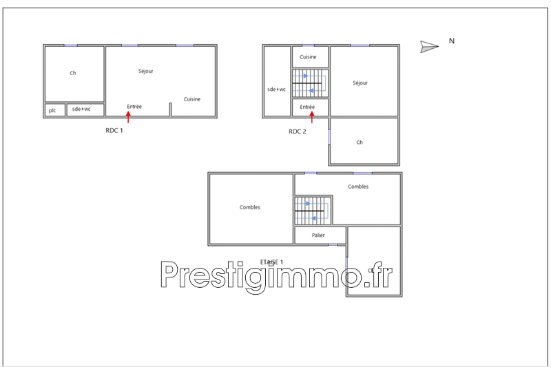 Vente maison de village Valderoure  