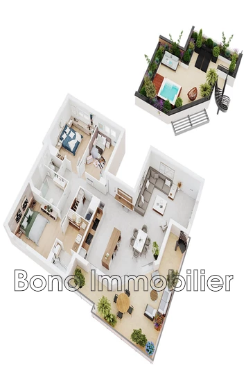 Vente appartement Saint-Laurent-du-Var  
