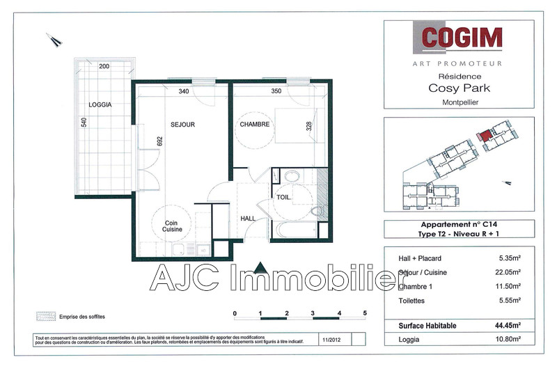 Vente appartement Montpellier  
