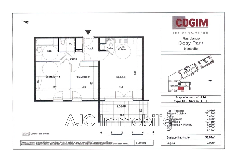 Vente appartement Montpellier  