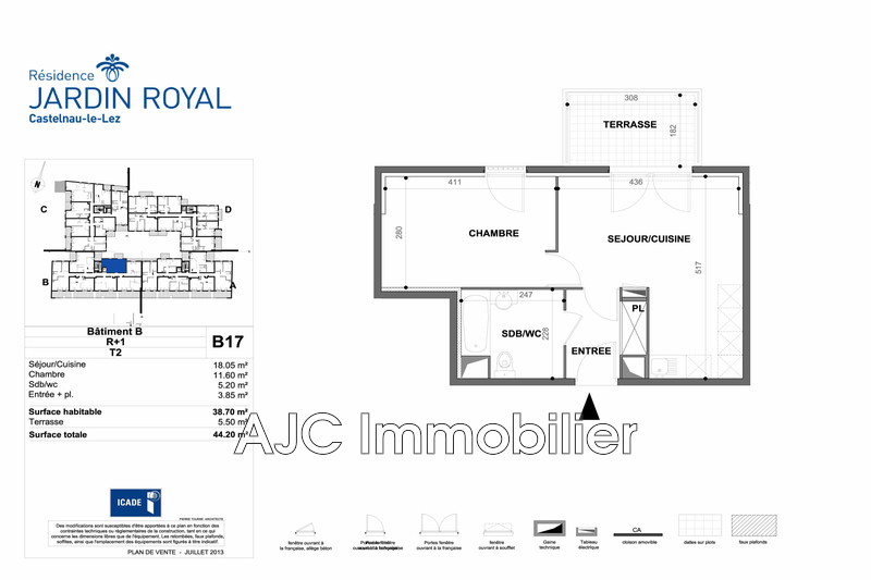 Vente appartement Castelnau-le-Lez  