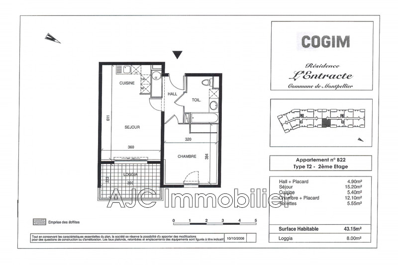 Vente appartement Montpellier  