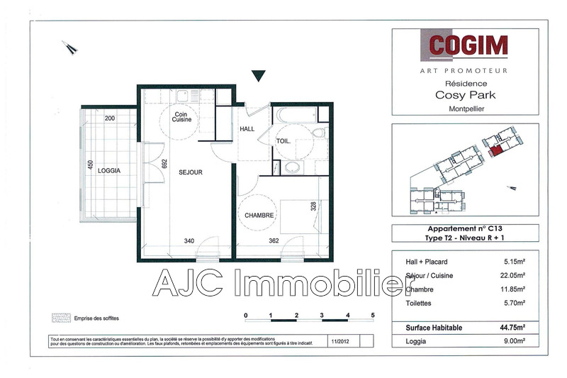 Vente appartement Montpellier  