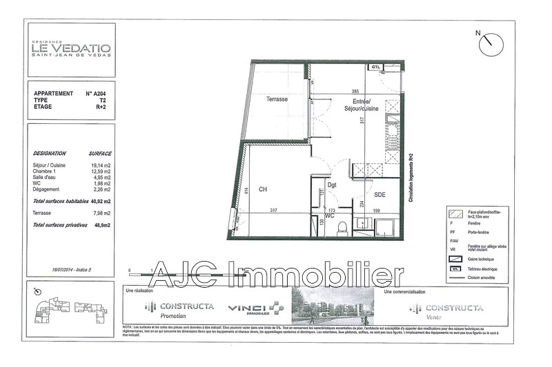 Vente appartement Saint-Jean-de-Védas  