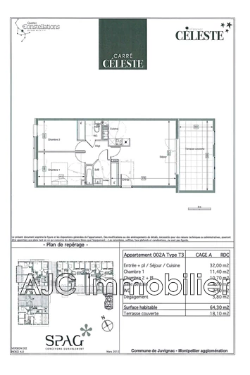 Vente appartement Juvignac  