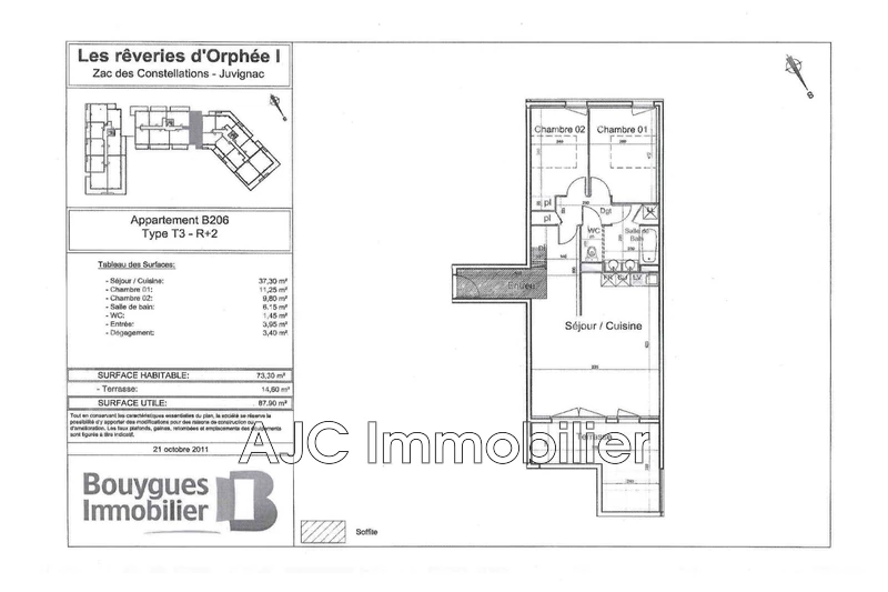 Vente appartement Juvignac  