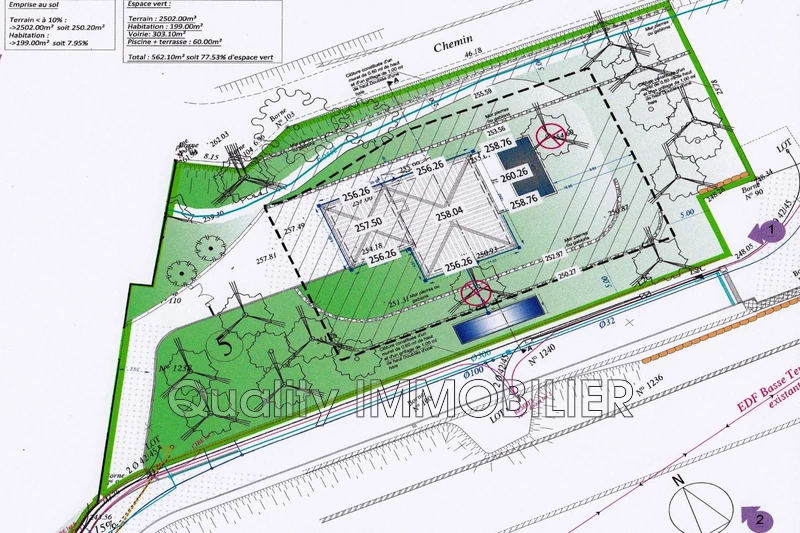 Vente terrain Montauroux  