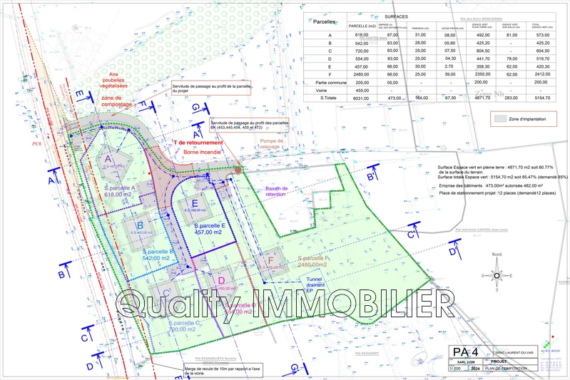 Vente terrain à bâtir Saint-Laurent-du-Var Vente terrain à bâtir Saint-Laurent-du-Var