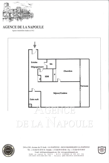 Vente appartement Théoule-sur-Mer  