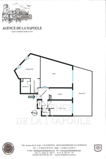 Vente appartement Mandelieu-la-Napoule  