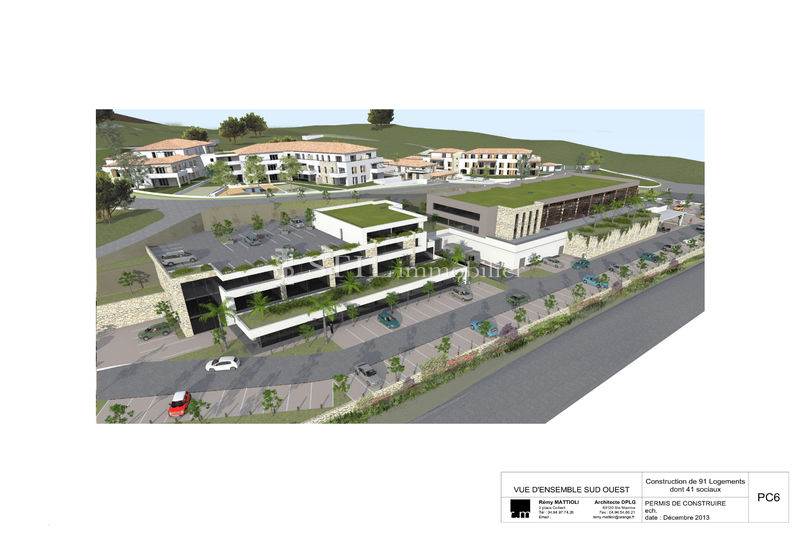 Vente terrain Sainte-Maxime Vente terrain Sainte-Maxime Terrain Sainte-Maxime achat terrain 634 m²