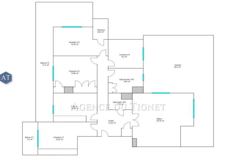 Vente appartement Grasse  