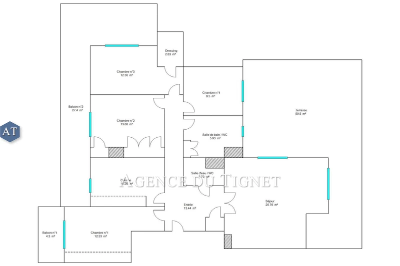 Vente appartement Grasse  