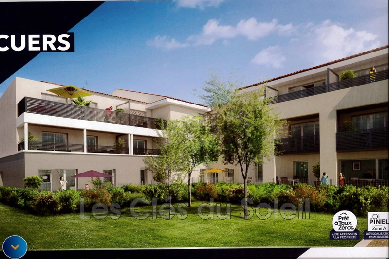 appartement  2 pièces  Cuers   43 m² -   