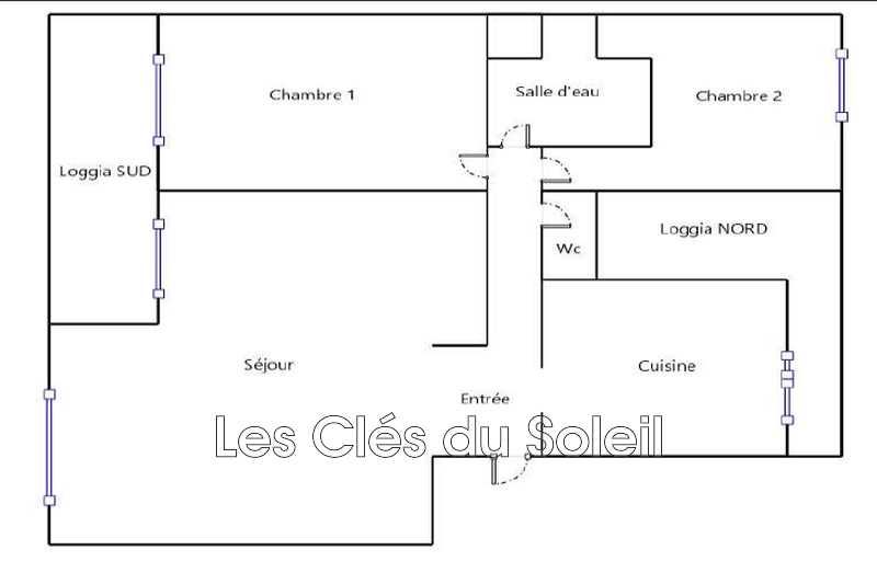 Photo n°2 - Vente appartement Brignoles 83170 - 135 000 €