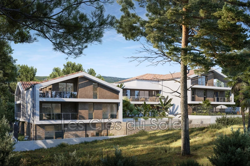 appartement  2 pièces  Bormes-les-Mimosas Les favières  45&nbsp;m&sup2; -   