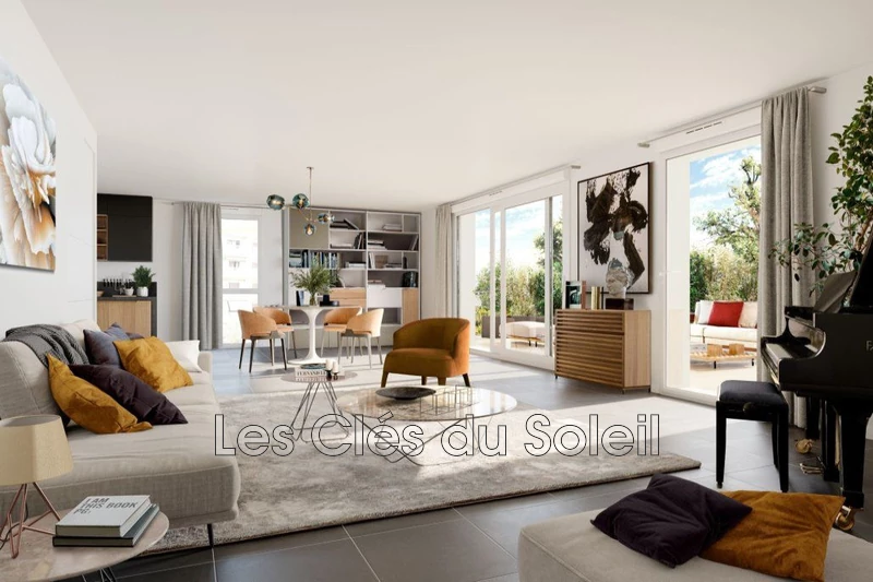 appartement  2 pièces  Toulon La palasse  39&nbsp;m&sup2; -   