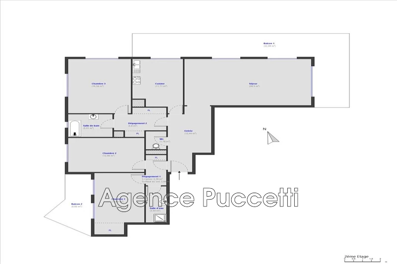 Vente appartement Vence  