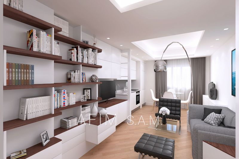 vente Monaco La rousse - saint roman Apartment Monaco La rousse - saint roman, to buy apartment 3 rooms