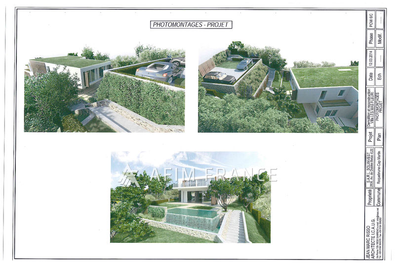 Photo Land Roquebrune-Cap-Martin Hammeau, to buy land 1229 m²