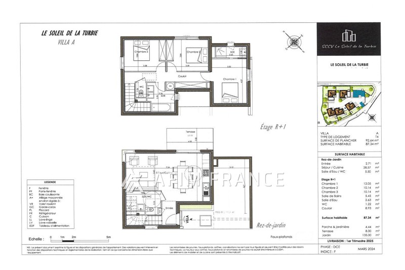 Vente villa La Turbie  