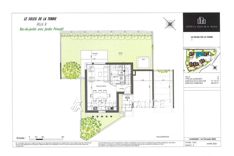 Vente villa La Turbie  